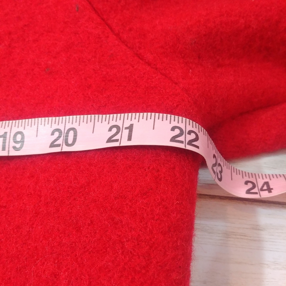 L.L. Bean Austrian Wool Button Down Sweater Blazer - image 3